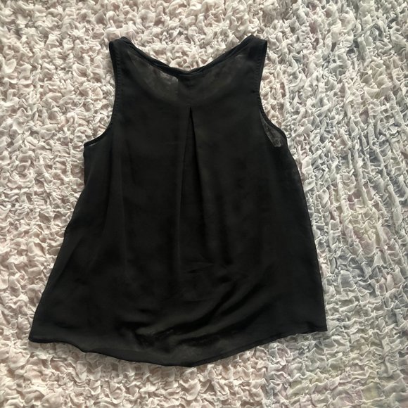 American Eagle Gray Scoop Neck Tank Top - Picture 4 of 5